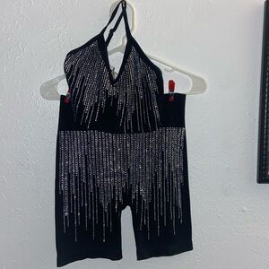 Two piece spandex outfit